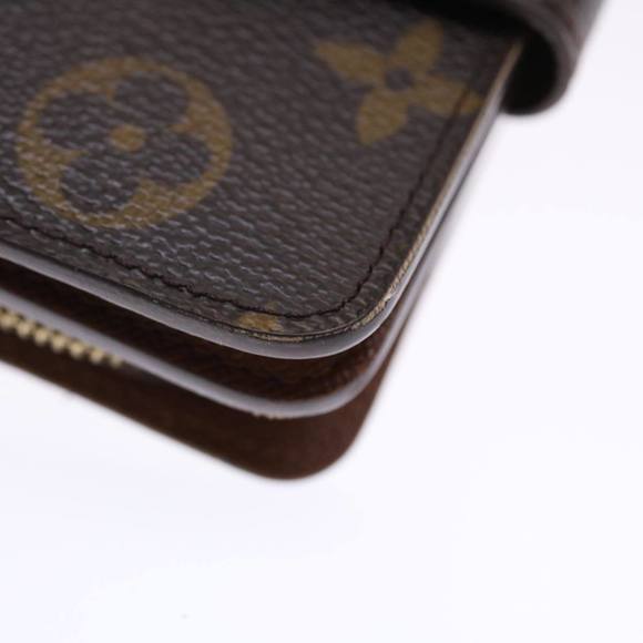 LOUIS VUITTON Monogram Compact Zip Wallet M61667 LV Auth 50449 - Picture 15 of 16